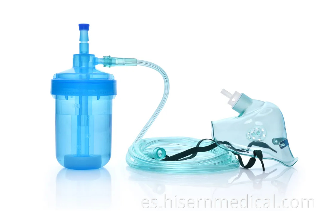 Mascarilla de oxígeno humidificadora desechable Hisern Medical
